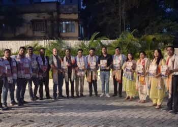 Jamshedpur mym official publication launched : जमशेदपुर मारवाड़ी युवा मंच के अधिकारियों ने रांची में प्रदेश के अधिकारियों से की सौजन्य भेंट, मंच के मुखपत्र युवांतरण का हुआ विमोचन Jamshedpur mym official publication launched : जमशेदपुर मारवाड़ी युवा मंच के अधिकारियों ने रांची में प्रदेश के अधिकारियों से की सौजन्य भेंट, मंच के मुखपत्र युवांतरण का हुआ विमोचन