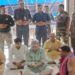 Jharkhand central minister worships in baba temple : केंद्रीय मंत्री ललन सिंह ने किया बाबा बैद्यनाथ का दर्शन-पूजन, झामुमो महासचिव सुप्रियो भट्टाचार्य ने की सपरिवार पूजा अर्चना