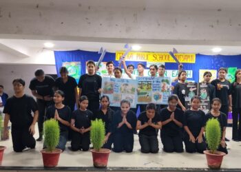 Adityapur central public school : आदित्यपुर सेंट्रल पब्लिक स्कूल में “मिशन ग्रीन अर्थ” कार्यक्रम आयोजित, पर्यावरण संरक्षण विषयक गोष्ठी व अन्य कार्यक्रम हुए आयोजित
