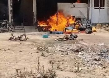 Rajasthan incident- राजस्थान के जयपुर में पटाखा गोदाम लगी आग, चार की मौत, चार झुलसे Rajasthan incident- राजस्थान के जयपुर में पटाखा गोदाम लगी आग, चार की मौत, चार झुलसे