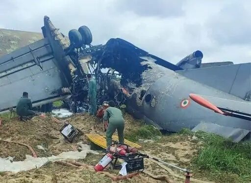 Assam plane crash incident–असम में एयरफोर्स का मालवाहक विमान क्रैश, पायलट समेत 5 की मौत, बिहार के भोजपुर के कुलहड़िया गांव का दानिश शहीद