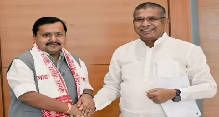 Jharkhand rajya sabha election- राज्यसभा चुनाव झारखंड में, दिल्ली में नामों पर मंथन, भाजपा के राष्ट्रीय अध्यक्ष नितिन नबीन से झारखंड प्रदेश अध्यक्ष ने की मुलाकात