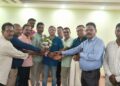 jamshedpur telco chitransh parivar-टाटा मोटर्स हॉस्पिटल के हेड बनने पर संजय लाल श्रीवास्तव का टेल्को चित्रांश परिवार ने किया स्वागत