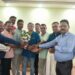 jamshedpur telco chitransh parivar-टाटा मोटर्स हॉस्पिटल के हेड बनने पर डॉक्टर संजय लाल श्रीवास्तव का टेल्को चित्रांश परिवार ने किया स्वागत
