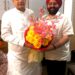 Amarpreet singh kale met bjp national organizer-अमरप्रीत सिंह काले ने भाजपा के राष्ट्रीय संगठक नागेन्द्र नाथ त्रिपाठी से की शिष्टाचार भेंट