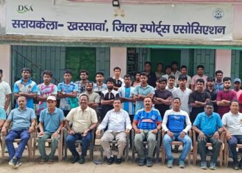saraikela kharsawan sports- सरायकेला खरसावां जिला फुटबॉल लीग 2026 का शुभारंभ 1 जुलाई से, 25 टीमें ले रही है हिस्सा saraikela kharsawan sports- सरायकेला खरसावां जिला फुटबॉल लीग 2026 का शुभारंभ 1 जुलाई से, 25 टीमें ले रही है हिस्सा