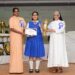 jamshedpur sacred heart convent school- सेक्रेड हार्ट कॉन्वेंट स्कूल में वार्षिक पुरस्कार वितरण समारोह, नेशनल टॉपर शांभवी तिवारी समेत मेधावी छात्राओं को किया गया सम्मानित