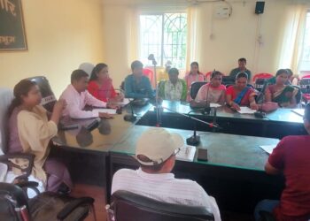 Jamshedpur rural : चाकुलिया में पंचायत समिति सदस्य और पदाधिकारियों की हुई बैठक, विकास को लेकर हुई चर्चा Jamshedpur rural : चाकुलिया में पंचायत समिति सदस्य और पदाधिकारियों की हुई बैठक, विकास को लेकर हुई चर्चा