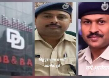 Jamshedpur dd bar breaking : बिष्टुपुर डीडी बार हत्याकांड मामले में बिष्टुपुर थाना प्रभारी निलंबित, ये होंगे नये बिष्टुपुर थानेदार, दो अन्य थाना प्रभारी भी बदले गये