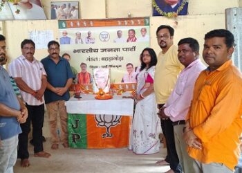Jamshedpur rural bjp – बहरागोड़ा में भाजपाइयों ने डॉ श्यामा प्रसाद मुखर्जी को दी श्रद्धांजलि