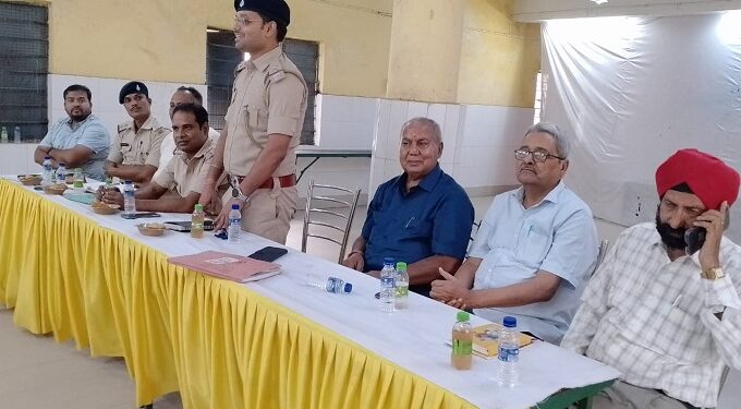 Jamshedpur muharram meeting – मुहर्रम को लेकर सीतारामडेरा थाना शांति समिति की हुई बैठक, आपसी सौहार्द और भाइचारे के साथ त्योहार मनाने की अपील