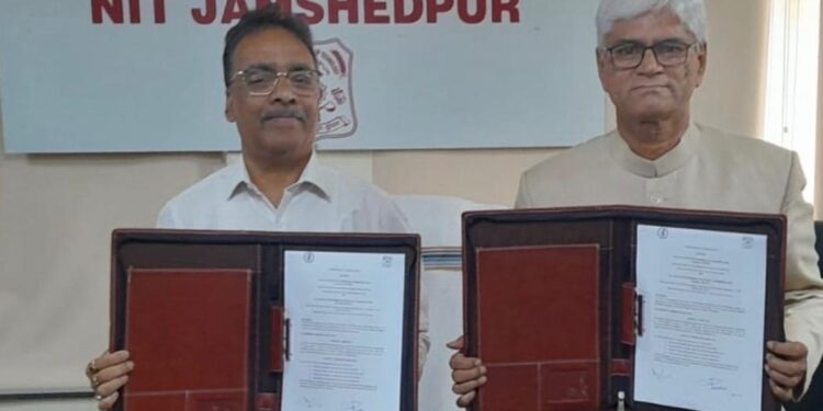 Jamshedpur good initiative : एनआईटी जमशेदपुर औऱ बीए कॉलेज ऑफ इंजीनियरिंग एंड टेक्नोलॉजी के बीच शैक्षणिक सहयोग हेतु समझौता ज्ञापन पर हस्ताक्षर, एमओयू का यह है कारण Jamshedpur good initiative : एनआईटी जमशेदपुर औऱ बीए कॉलेज ऑफ इंजीनियरिंग एंड टेक्नोलॉजी के बीच शैक्षणिक सहयोग हेतु समझौता ज्ञापन पर हस्ताक्षर, एमओयू का यह है कारण