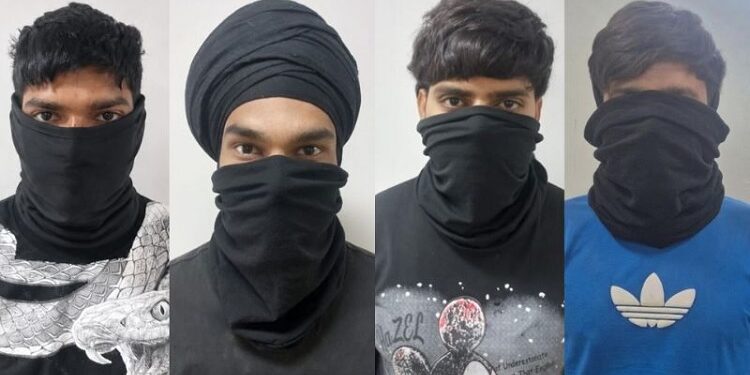 Isi supported terror group nabbed in delhi ncr : दिल्ली एनसीआर में आतंकी साजिश रचते आइएसआइ समर्थित चार आरोपी गिरफ्तार, ‘पुलिस प्रतिष्ठानों’ व ‘धार्मिक स्थलों’ की कर रहे थे रेकी, पाक आतंकी शहजाद भट्टी के इशारे पर कर रहे थे काम Isi supported terror group nabbed in delhi ncr : दिल्ली एनसीआर में आतंकी साजिश रचते आइएसआइ समर्थित चार आरोपी गिरफ्तार, ‘पुलिस प्रतिष्ठानों’ व ‘धार्मिक स्थलों’ की कर रहे थे रेकी, पाक आतंकी शहजाद भट्टी के इशारे पर कर रहे थे काम