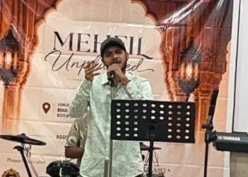 Jamshedpur Mehfil – मेहफिल अनप्लग्ड में सूफी और बॉलीवुड गीतों की बही सुरों की सरिता