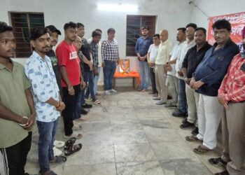 Jamshedpur bjp bistupur – भाजपा बिष्टुपुर मंडल ने मनाई डॉ श्यामा प्रसाद मुखर्जी की 125वीं जयंती