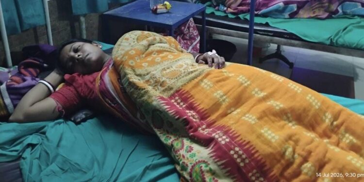Jamshedpur rural thundering – पटमदा में वज्रपात से एक महिला बेहोश, नर्सिंग होम में इलाजरत