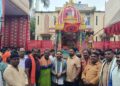 Jamshedpur rathyatra – जमशेदपुर के विभिन्न स्थानों में रथयात्रा में शामिल हुए पूर्व विधायक कुणाल षाड़ंगी, खींचा रथ