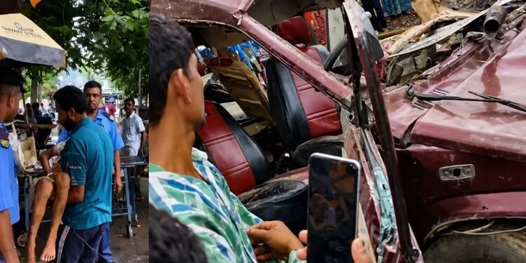 Train hits school van in murshidabad : प बंगाल के मुर्शिदाबाद में तेज रफ्तार ट्रेन की टक्कर से स्कूल वैन के उड़े परखचे, तीन छात्रों सहित चार लोगों की दर्दनाक मौत, चार छात्र व वैन चालक गंभीर रूप से जख्मी