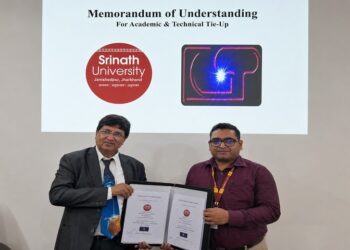 srinath university mou : झारखंड में पहली बार उच्च शिक्षा के पाठ्यक्रम में शामिल होगा ‘अंतरिक्ष भौतिकी’, श्रीनाथ विश्वविद्यालय और भारतीय अंतरिक्ष भौतिकी केंद्र के बीच हुआ समझौता