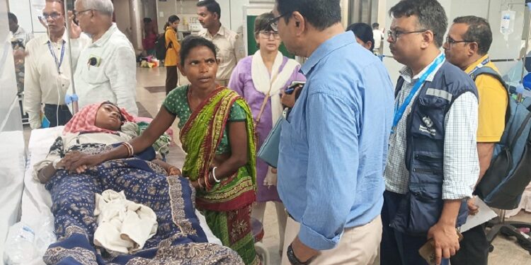 Jamshedpur patient detected brain malaria effected : पोटका से गंभीर हालत में एमजीएम आई मरीज ब्रेन मलेरिया से पीड़ित, वरीय चिकित्सकों की सलाह पर हो रहा मरीज का इलाज  