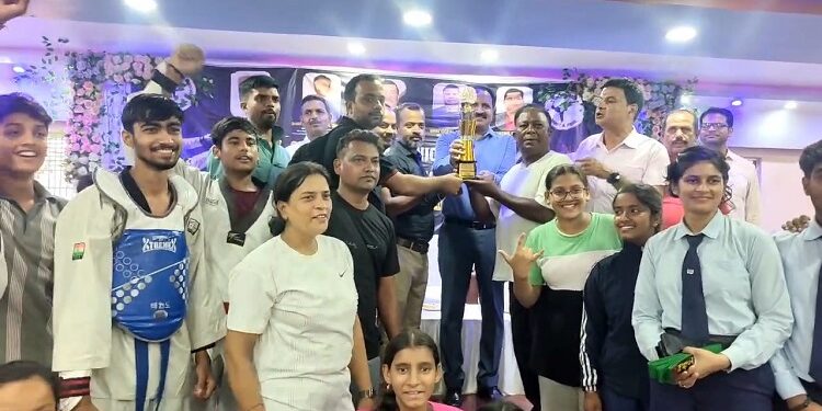 jamshedpur sports : 26वीं सब जूनियर एवं जूनियर राज्य स्तरीय ताइक्वाडो प्रतियोगिता में उपविजेता का खिताब जमशेदपुर एवं विजेता का खिताब रांची ने किया अर्जित