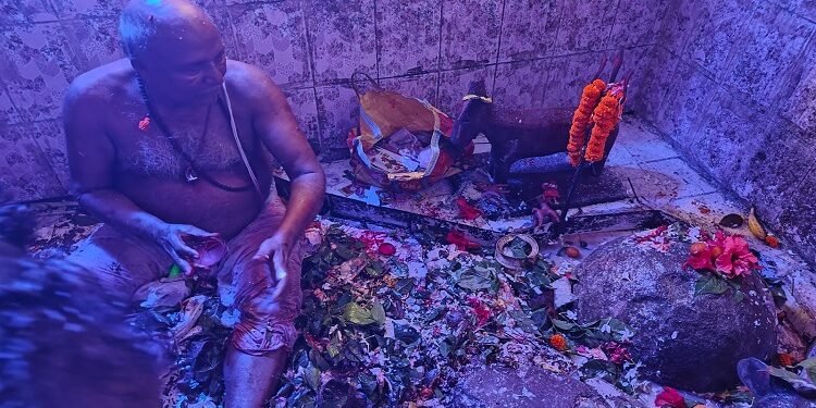 Jamshedpur rural gotashila pahad puja : चाकुलिया के गोटाशिला पहाड़ पूजा में उमड़ी भक्तों की भीड़, विधायक समीर मोहंती भी हुए पूजा में शामिल