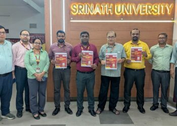 srinath university : श्रीनाथ विश्वविद्यालय में डिप्लोमा एवं बीटेक छात्रों के लिए पांच दिवसीय रोबोटिक्स एवं एम्बेडेड सिस्टम कार्यशाला का आयोजन, नवाचार कौशल का विकास की दिखी राह