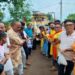 Jamshedpur rural narwa rath yatra : नरवा पहाड़ के कदमा गांव में निकली रथ यात्रा, रथ की रस्सी को खींचने के लिए आतुर दिखे श्रद्धालु