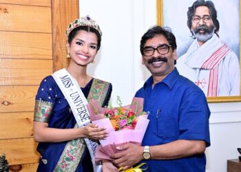 jharkhand cm meets miss universe : मिस यूनिवर्स झारखण्ड-2026 विजेता दीपाली रिया ने मुख्यमंत्री हेमन्त सोरेन से की मुलाकात, सीएम ने की सराहना