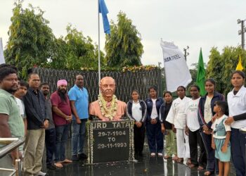 jamshedpur tribute fo jrd : कराटे डो एसोसियेशन ऑफ झारखंड ने दी जेआरडी टाटा को श्रद्धांजलि, किये गये भारत रत्न याद