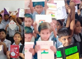 Jamshedpur Xavier public school : जेवियर पब्लिक स्कूल गोविंदपुर में मना कारगिल विजय दिवस व नेशनल पेरेंट्स डे, बच्चों ने शहीद जवानों को दी श्रद्धांजलि व माता-पिता के लिए बनाए ग्रीटिंग कार्ड्स