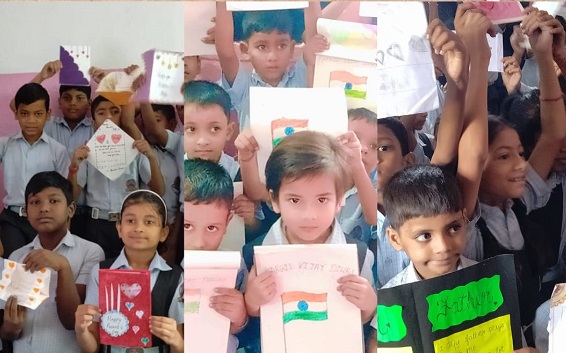 Jamshedpur Xavier public school : जेवियर पब्लिक स्कूल गोविंदपुर में मना कारगिल विजय दिवस व नेशनल पेरेंट्स डे, बच्चों ने शहीद जवानों को दी श्रद्धांजलि व माता-पिता के लिए बनाए ग्रीटिंग कार्ड्स Jamshedpur Xavier public school : जेवियर पब्लिक स्कूल गोविंदपुर में मना कारगिल विजय दिवस व नेशनल पेरेंट्स डे, बच्चों ने शहीद जवानों को दी श्रद्धांजलि व माता-पिता के लिए बनाए ग्रीटिंग कार्ड्स