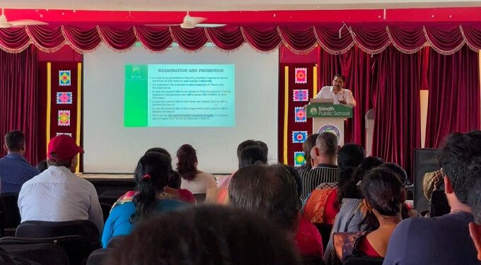Srinath public school : श्रीनाथ पब्लिक स्कूल में 11वीं के विद्यार्थियों का ओरिएंटेशन, प्रधानाचार्य ने विद्यालय की उपलब्धियों से कराया अवगत Srinath public school : श्रीनाथ पब्लिक स्कूल में 11वीं के विद्यार्थियों का ओरिएंटेशन, प्रधानाचार्य ने विद्यालय की उपलब्धियों से कराया अवगत