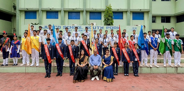 Jamshedpur school – जुस्को स्कूल साउथ पार्क में अलंकरण समारोह आयोजित, 55 विद्यार्थियों को मिली जिम्मेदारी Jamshedpur school – जुस्को स्कूल साउथ पार्क में अलंकरण समारोह आयोजित, 55 विद्यार्थियों को मिली जिम्मेदारी