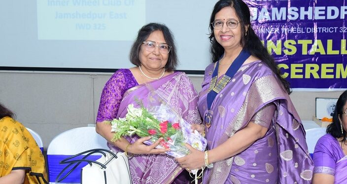Jamshedpur inner wheel – इनर व्हील क्लब ऑफ जमशेदपुर इस्ट का 16वां इंस्टॉलेशन समारोह संपन्न, संचिता डे बनीं अध्यक्ष