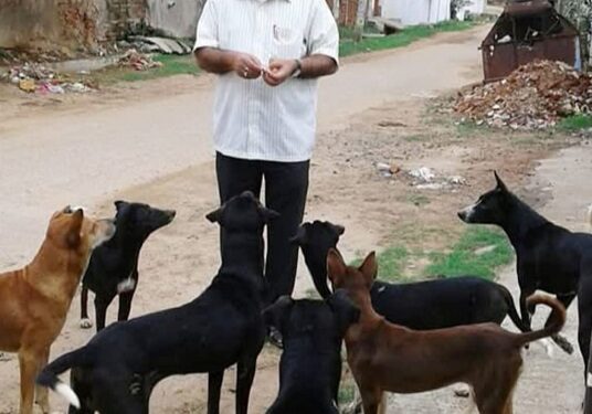 Jharkhand deoghar – सड़क के कुत्तों के प्रति प्रेम की अमिट छाप छोड़ते रजत मुखर्जी