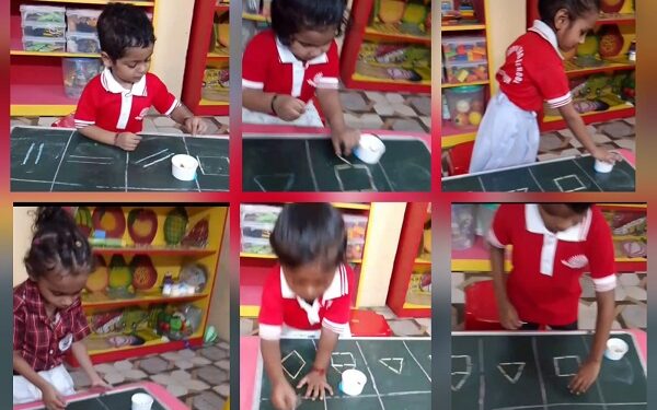 Jamshedpur jugsalai school – जुगसलाई डेजी गार्डेन स्कूल में बच्चों ने सिखा माचिस की तीलियों से आकृतियां बनाने के गुर Jamshedpur jugsalai school – जुगसलाई डेजी गार्डेन स्कूल में बच्चों ने सिखा माचिस की तीलियों से आकृतियां बनाने के गुर