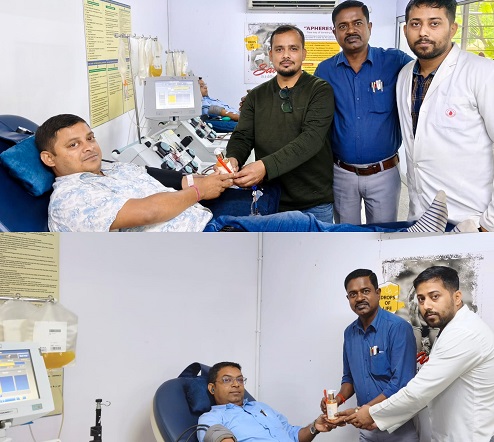 Jamshedpur sdp donation – जमशेदपुर में पीएसएफ का 1871वां एसडीपी डोनेशन पूरा, गंभीर मरीजों के लिए बना जीवनदायी अभियान