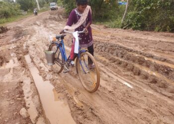 Jamshedpur rural : सातघोरा नदी पर अधूरा पुल बना परेशानी का सबब, दलदल में फंसकर दुर्घटनाओं का शिकार हो रहे ग्रामीण Jamshedpur rural : सातघोरा नदी पर अधूरा पुल बना परेशानी का सबब, दलदल में फंसकर दुर्घटनाओं का शिकार हो रहे ग्रामीण