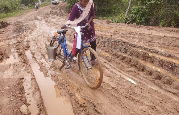 Jamshedpur rural : सातघोरा नदी पर अधूरा पुल बना परेशानी का सबब, दलदल में फंसकर दुर्घटनाओं का शिकार हो रहे ग्रामीण Jamshedpur rural : सातघोरा नदी पर अधूरा पुल बना परेशानी का सबब, दलदल में फंसकर दुर्घटनाओं का शिकार हो रहे ग्रामीण