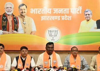 Jharkhand bjp attack on Hemant soren government : 01 अगस्त को झारखंड के सभी जिलों में भाजयुमो के नेतृत्व में होगा प्रदर्शन, भाजपा बोली – पूरी तरह भर चुका है हेमंत सोरेन सरकार के पाप का घड़ा Jharkhand bjp attack on Hemant soren government : 01 अगस्त को झारखंड के सभी जिलों में भाजयुमो के नेतृत्व में होगा प्रदर्शन, भाजपा बोली – पूरी तरह भर चुका है हेमंत सोरेन सरकार के पाप का घड़ा