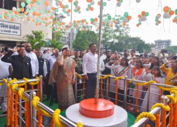 Jamshedpur mango nagar nigam independence day- मानगो नगर निगम में हर्षोल्लास एवं गरिमामय वातावरण में मनाया गया 80वां स्वतंत्रता दिवस, मेयर ने फहराया तिरंगा