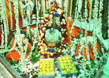 jamshedpur sakchi market shiv temple-साकची बाजार शिव मंदिर में सुल्तानगंज के गंगाजल से 11 को होगी सहस्त्रघट जलाभिषेक पूजा jamshedpur sakchi market shiv temple-साकची बाजार शिव मंदिर में सुल्तानगंज के गंगाजल से 11 को होगी सहस्त्रघट जलाभिषेक पूजा