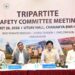 Tata steel raw material division : टाटा स्टील के रॉ मैटेरियल डिवीजन ने आयोजित किया त्रिपक्षीय सुरक्षा समिति की बैठक, कई बदलावों पर चर्चा