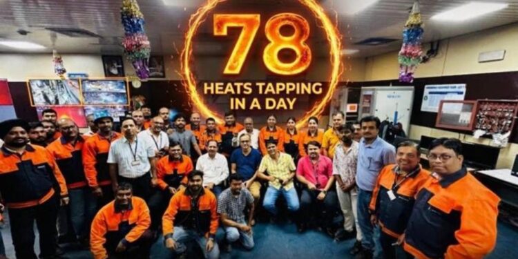Tata steel ld 1 beats record : टाटा स्टील के एलडी वन ने खुद की रिकॉर्ड को तोड़ा, किया प्लांट में इतना हीट