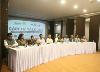 Jamshedpur career talk 2006 : सेक्रेड हार्ट कॉन्वेंट स्कूल में करियर टॉक 2026 का हुआ आयोजन, रोटरी क्लब ऑफ जमशेदपुर स्टील सिटी व आशा ने किया आयोजन Jamshedpur career talk 2006 : सेक्रेड हार्ट कॉन्वेंट स्कूल में करियर टॉक 2026 का हुआ आयोजन, रोटरी क्लब ऑफ जमशेदपुर स्टील सिटी व आशा ने किया आयोजन