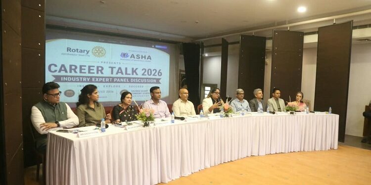 Jamshedpur career talk 2006 : सेक्रेड हार्ट कॉन्वेंट स्कूल में करियर टॉक 2026 का हुआ आयोजन, रोटरी क्लब ऑफ जमशेदपुर स्टील सिटी व आशा ने किया आयोजन Jamshedpur career talk 2006 : सेक्रेड हार्ट कॉन्वेंट स्कूल में करियर टॉक 2026 का हुआ आयोजन, रोटरी क्लब ऑफ जमशेदपुर स्टील सिटी व आशा ने किया आयोजन