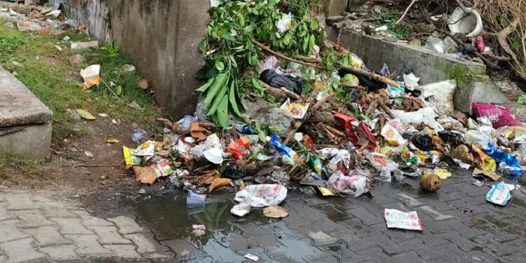 jamshedpur public problem : कागलनगर में गंदगी का ढेर, जेएनएसी से सफाई की मांग