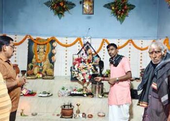 jamshedpur rural- चाकुलिया शनिदेव बाबा जन्मोत्सव सह वार्षिक पूजानुष्ठान संपन्न,शाम में भंडारा jamshedpur rural- चाकुलिया शनिदेव बाबा जन्मोत्सव सह वार्षिक पूजानुष्ठान संपन्न,शाम में भंडारा