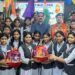West singhbum school rakhi celebration : एसजे डीएवी चाईबासा में रक्षाबंधन की पूर्व संध्या पर सीआरपीएफ जवानों के साथ मनाया गया राखी उत्सव